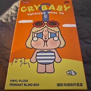 Crybaby Vacation Mode On Vinyl Plush